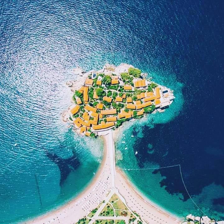Apartments Dragisic Sveti Stefan Εξωτερικό φωτογραφία
